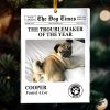 2D Flat, 1pc Personalized Acrylic Photo Pendant, Custom Pet Photo Keepsake for Cats and Dogs, Personalized Cat and Dog Pet Memorial Gift, Suitable for Women and Men Who Love Dogs and Cats