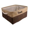 Custom Pet Storage Basket with Personalized Message, Multifunctional And Snack Organizer for Cats And Dogs, Pet Supplies And Clothing Storage, Without Battery