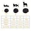 Personalized Slow Feeder Dog Bowl - Non-Slip Maze Puzzle for Large & Medium Breeds, Interactive Design Prevents Choking & Bloat, Customizable with Your Pet’s Name, Black, Dog Bloat Prevention | Puzzle Feeder Design | Custom Pet Product, Dog Slow Feeder Bowl