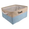 Custom Pet Storage Basket with Personalized Message, Multifunctional And Snack Organizer for Cats And Dogs, Pet Supplies And Clothing Storage, Without Battery