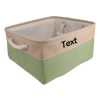 Custom Pet Storage Basket with Personalized Message, Multifunctional And Snack Organizer for Cats And Dogs, Pet Supplies And Clothing Storage, Without Battery