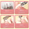 product-fancy-9b7450ca-b812-4ada-9f0b-1bd06d3a18d0 Custom Newly Upgraded Design Cat&Dog Nail Clipper Personalized Two Circular Cutting Holes of Different Size(2mm&4mm)-Avoid Over Cutting Pet Nail Clippers -Professional Paw Trimmer Set for Pet
