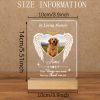 Personalized Acrylic Commemorative Pet Frame with Customized Photos And Text - Angel Wing Design, Desktop Display, Durable Souvenir, Suitable for Mourning Families, Modern, Suitable for Dogs And Cats, Pet Souvenir