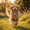 A Personalized Bohemian-Style Pet Collar with a Metal Buckle, Customizable Name And Phone Number Tag, Adjustable Anti-Loss Cat Collar, Soft, Comfortable, And Durable Accessory, Ideal for Outdoor Dog Walking, Perfect Gift for Medium And Small Dogs!