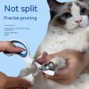 product-fancy-b756866b-4321-40cb-bc40-eaff0f867dc8 Custom Newly Upgraded Design Cat&Dog Nail Clipper Personalized Two Circular Cutting Holes of Different Size(2mm&4mm)-Avoid Over Cutting Pet Nail Clippers -Professional Paw Trimmer Set for Pet