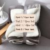 product-fancy-bcb77247-5b71-4da6-9ee8-87d8d4adb465 Dog Blanket - Cat Blanket- Personalised Dog Blanket - Puppy Blanket - Paw Print Blanket - Super Soft Pet Blanket - Embroidered Blanket