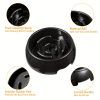 Personalized Slow Feeder Dog Bowl - Non-Slip Maze Puzzle for Large & Medium Breeds, Interactive Design Prevents Choking & Bloat, Customizable with Your Pet’s Name, Black, Dog Bloat Prevention | Puzzle Feeder Design | Custom Pet Product, Dog Slow Feeder Bowl