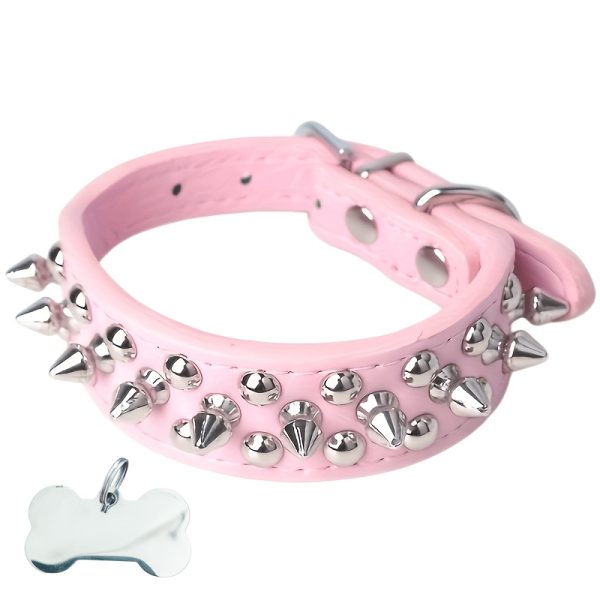 Adjustable Large and Small Dog Collars — Two-In-One Customizable Pet ID and Owner Contact Information