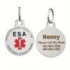 product-fancy-cb1aecbc-bbad-4be3-94be-b4e845a47c44 Personalized Custom Dog Ornament >>> Name ID Customizable