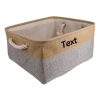 Custom Pet Storage Basket with Personalized Message, Multifunctional And Snack Organizer for Cats And Dogs, Pet Supplies And Clothing Storage, Without Battery