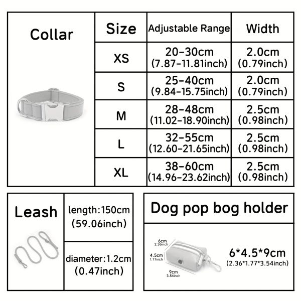 product-fancy-d1f1e51c-c158-46df-989e-5cd3cfd2a37d Customizable Soft and Comfortable Velvet Pet Dog Collar with High-Tensile Zinc Alloy Hook Buckle, Hand-Woven Round Rope Waste Bag Set. Free Laser Engraving of Pet Dog's Name and Owner's Phone Number. Dog Birthday Gift, Wedding Gift, Christmas Gift