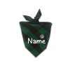 [Customized]Custom Plaid Dog Scarf Bandana Personalized Name Dog Pet Bib Collar Lovely Gift for Small Medium Large Dog Neckerchief