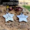 [Custom Edition] ENGRAVNOVE Exclusive Custom Double-Sided Deep-Engraved Small Dog Accessory Pet Tag, Dog Name Tag, Cat Name Tag, with the Design Theme "A Small Boat on the Lake Drifting with the Wind, Ripples Hidden in Autumn". Stainless Steel Cat