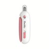Cat Nail Clippers with 4 Adjustable Size Trimming Holes and a Hidden Nail File | Safe Nail Trimmers Suitable for Kittens and Indoor Cats | Splash-proof Claw Scissors for Cat Grooming
