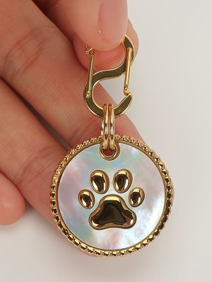 Customized High-End Dog Tags Stainless Steel Hang Tag