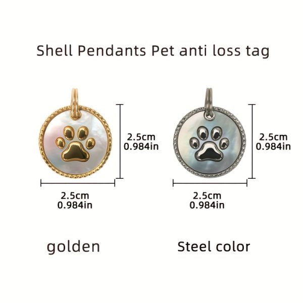 Customized High-End Dog Tags Stainless Steel Hang Tag