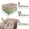 Custom Pet Storage Basket with Personalized Message, Multifunctional And Snack Organizer for Cats And Dogs, Pet Supplies And Clothing Storage, Without Battery
