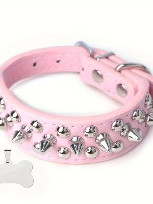 Adjustable Large and Small Dog Collars — Two-In-One Customizable Pet ID and Owner Contact Information