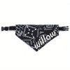 product-open-1e2f3387df744a9e8bbc1c565c77d9a6-goods Custom Stylish Print Dog Bandana, Personalized Adjustable Dog Collar Pet Saliva Towel Dog Costume Necklace for and Medium Sized Dogs for Stocking Stuffers, Ideal Gift for Pets