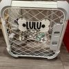 1pc Personalized Dog House Nameplate, Dog Door Sign, Custom Pet Name, Bone-Shaped Cage Tag, Name Tag with Paw Print, Custom Gift for Cat And Dog Lovers, Cage Nameplate