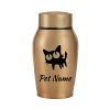 Personalized Pet Urn Thread Design On The Top Dog Urn Stainless Steel Material Cat Urns