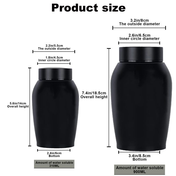 Personalized Pet Urn Thread Design On The Top Dog Urn Stainless Steel Material Cat Urns