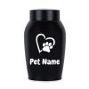 Personalized Pet Urn Thread Design On The Top Dog Urn Stainless Steel Material Cat Urns