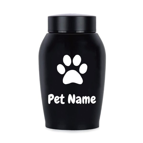 Personalized Pet Urn Thread Design On The Top Dog Urn Stainless Steel Material Cat Urns