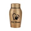 Personalized Pet Urn Thread Design On The Top Dog Urn Stainless Steel Material Cat Urns
