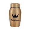 Personalized Pet Urn Thread Design On The Top Dog Urn Stainless Steel Material Cat Urns
