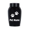 Personalized Pet Urn Thread Design On The Top Dog Urn Stainless Steel Material Cat Urns