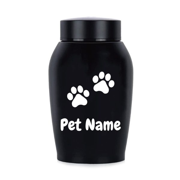 Personalized Pet Urn Thread Design On The Top Dog Urn Stainless Steel Material Cat Urns