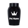 Personalized Pet Urn Thread Design On The Top Dog Urn Stainless Steel Material Cat Urns