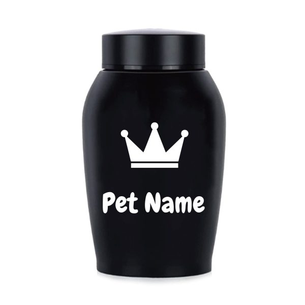 Personalized Pet Urn Thread Design On The Top Dog Urn Stainless Steel Material Cat Urns