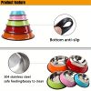 Personalized Anti Slip Stainless Steel Pet Bowl with Custom Name - Perfect for Cats And Dogs, Perfect for Food And Water Supply