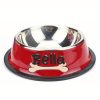 Personalized Anti Slip Stainless Steel Pet Bowl with Custom Name - Perfect for Cats And Dogs, Perfect for Food And Water Supply