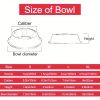 Personalized Anti Slip Stainless Steel Pet Bowl with Custom Name - Perfect for Cats And Dogs, Perfect for Food And Water Supply