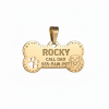 Custom Cuban Chain Dog Collar with Engravable Name and Phone Number Tag | Suitable for Small Medium Large Dogs | Pet Lover's Custom Gift · Cat Collar & Pet Identification Accessories