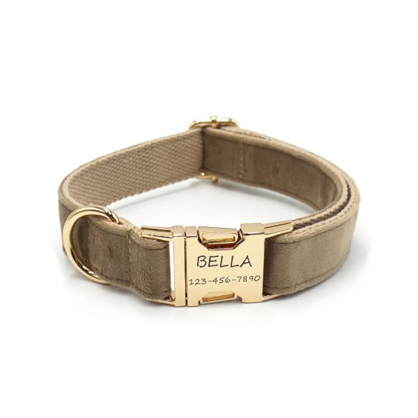 Dog Collar Personalized - with Personalized ID Tag, Customize Pet Name and Owner Information, Comfortable And SmoothTactile Feel, Dog Collars for Medium Dogs, Dog Collars Large Breed, Collar Gift for Dog