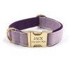 Dog Collar Personalized - with Personalized ID Tag, Customize Pet Name and Owner Information, Comfortable And SmoothTactile Feel, Dog Collars for Medium Dogs, Dog Collars Large Breed, Collar Gift for Dog