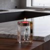 Pet Memorial Custom 3D Crystal Photo Candle Holder: Engraved Tealight Gift, Photo Crystal Candle Holder, Laser Engraved Pet Memorial Gift, Eternal Keepsake, Anniversary Gift