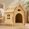 product-open-7b53f605ec91450fb36653199ba8a737-goods Custom Engraved Pet Name Modular Assembled Wooden Indoor Cat House, Personalized Fish Cutout & Window Cozy Shelter, Rustic, Spacious Private Nest for Furry Friends, Unique Gift to Build Warm Exclusive Space for Beloved Cats
