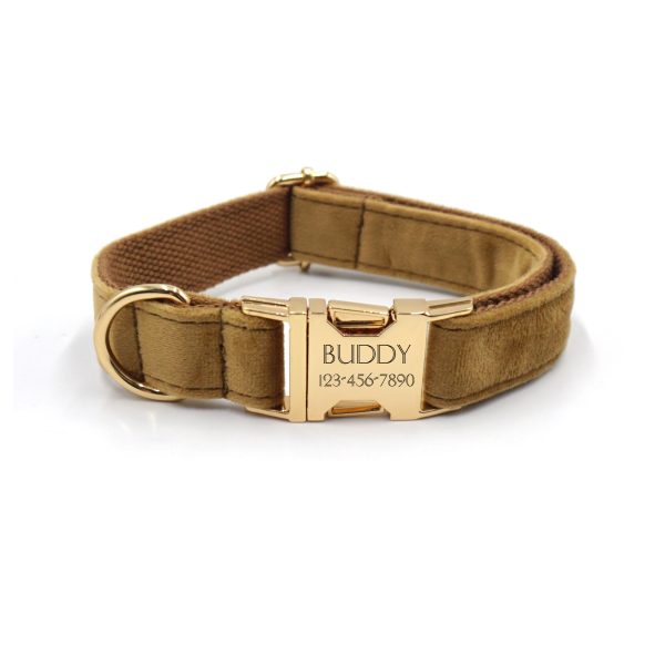 Dog Collar Personalized - with Personalized ID Tag, Customize Pet Name and Owner Information, Comfortable And SmoothTactile Feel, Dog Collars for Medium Dogs, Dog Collars Large Breed, Collar Gift for Dog