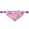 product-open-df1efcd54ddf46298c8c68fc3a15327d-goods Custom Stylish Print Dog Bandana, Personalized Adjustable Dog Collar Pet Saliva Towel Dog Costume Necklace for and Medium Sized Dogs for Stocking Stuffers, Ideal Gift for Pets